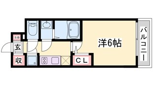 レジュールアッシュ神戸ハーバーランドの物件間取画像